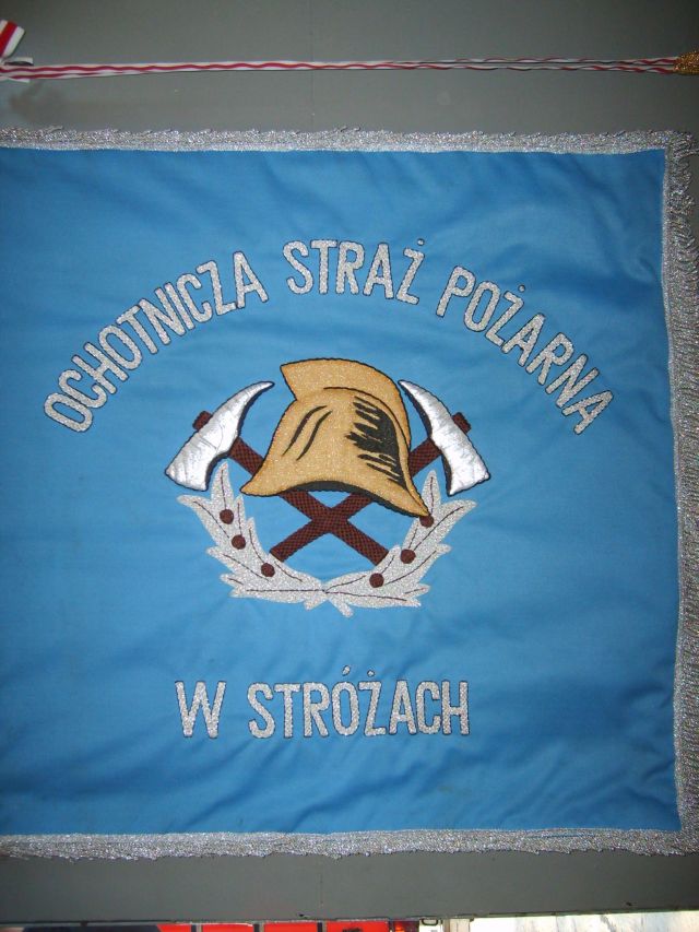 Sztandar OSP Stróże